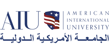 American International University Kuwait logo